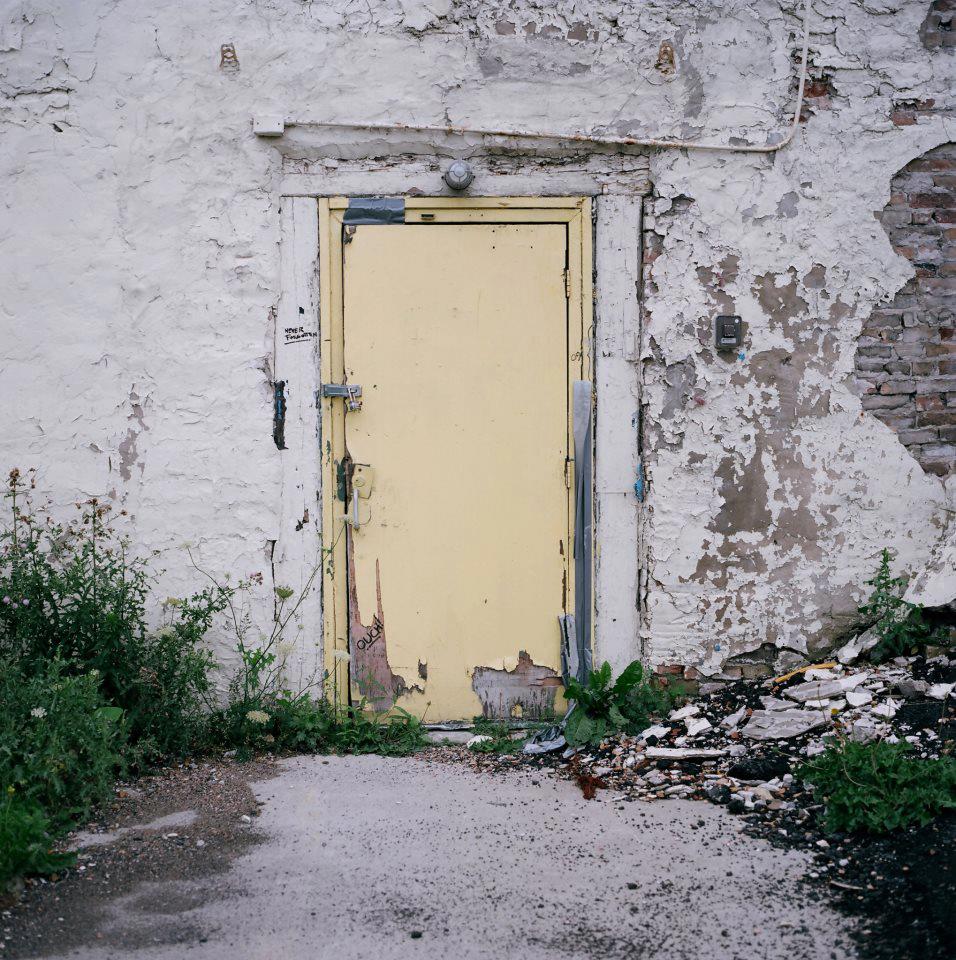 The door of the Unicorn, long after it had closed.