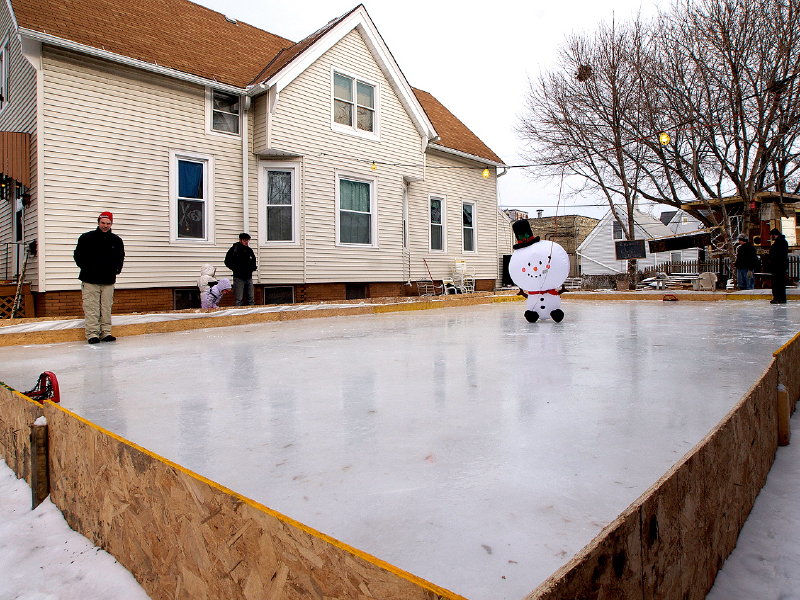 How to build a ice rink kobo building