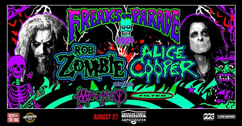 Rob Zombie / Alice Cooper Tour 2024